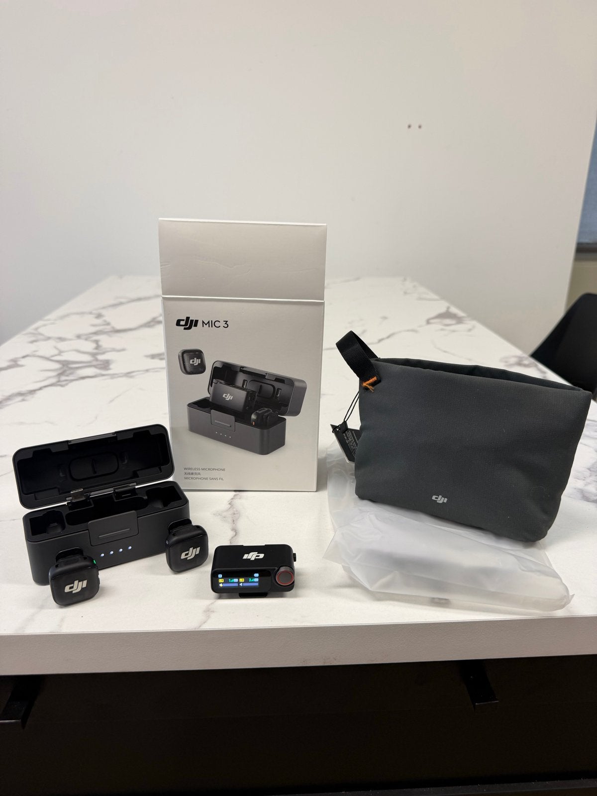 DJI Mic 3 Draadloze Microfoon Set - Zo goed als nieuw, Ophalen, Zo goed als nieuw, Overige typen, Draadloos