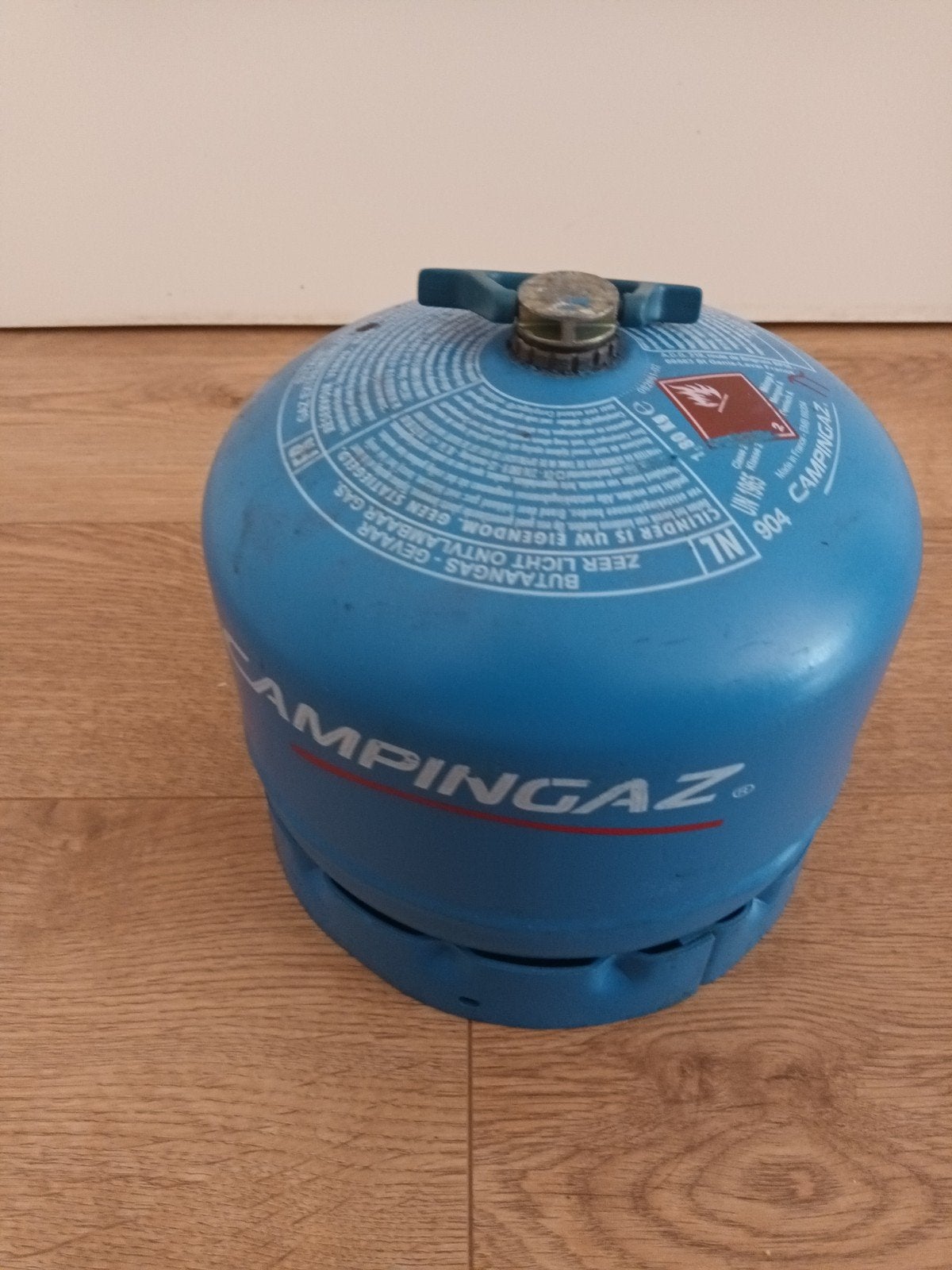 Campingaz gasfles 904 - bijna leeg, Ophalen, Gebruikt