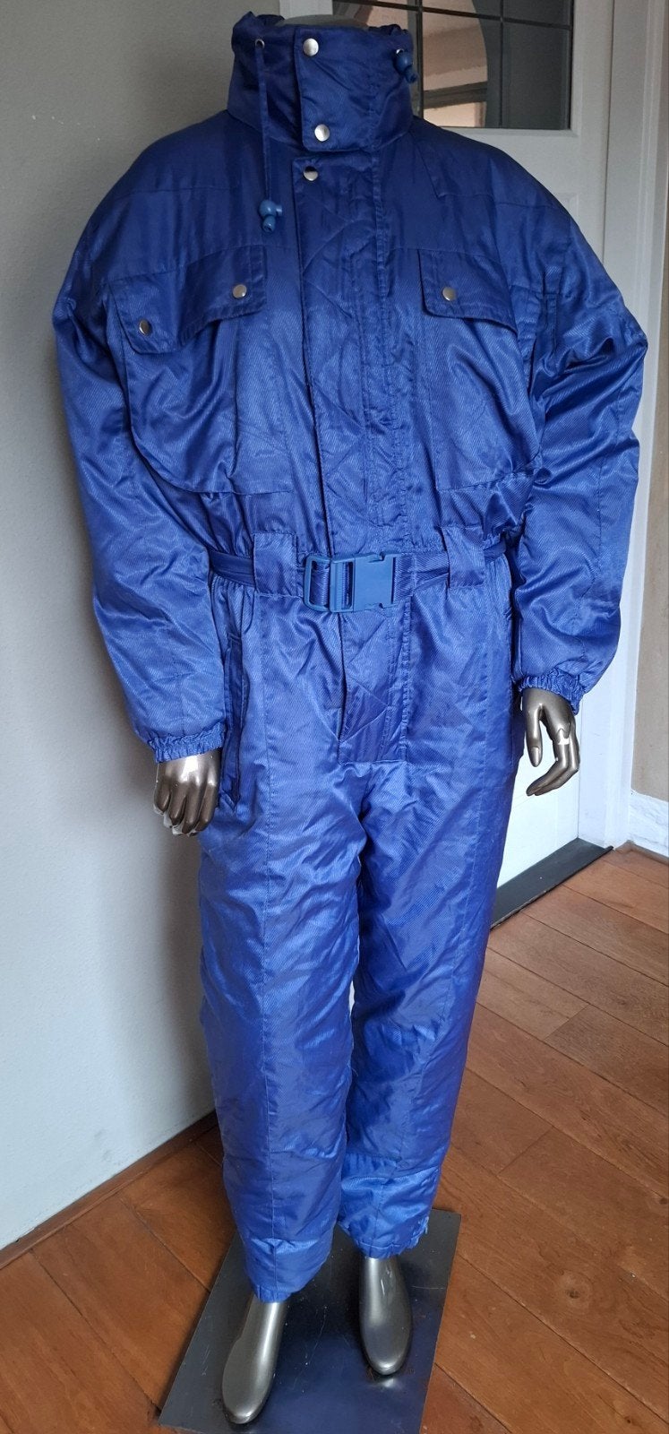 vintage skipak voor ski après-ski of feestje koop nu alvast, Maat 42/44 (L), Ophalen of Verzenden, Zo goed als nieuw, Vintage