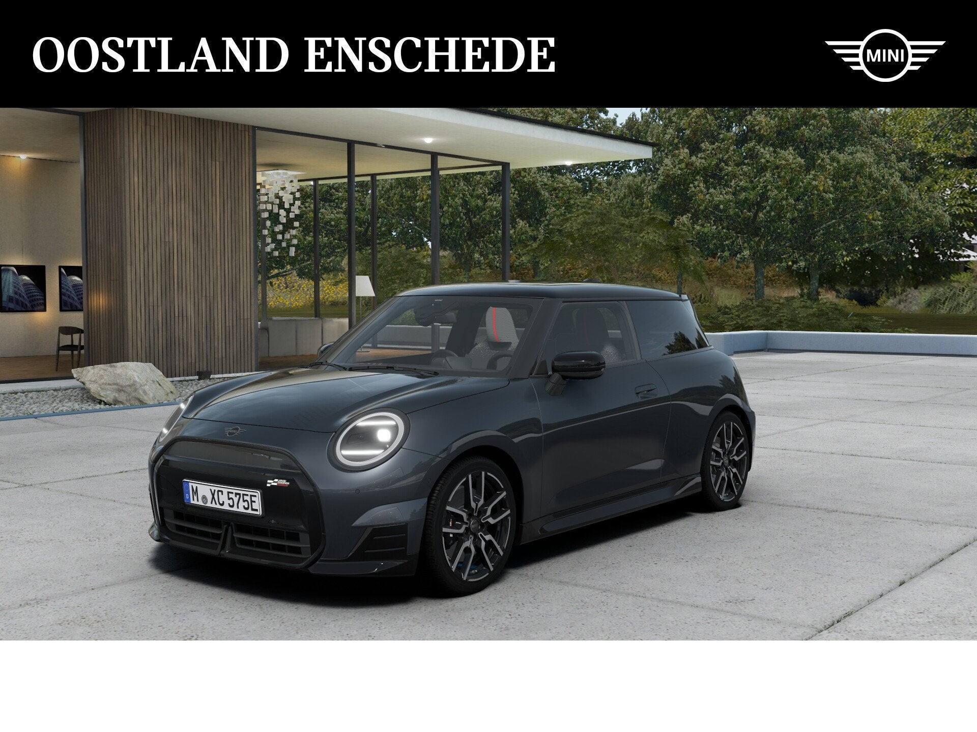 MINI Hatchback Cooper SE / John Cooper Works / Pakket M / 18, Zwart, 4 stoelen, Leder en Stof, Mini Electric