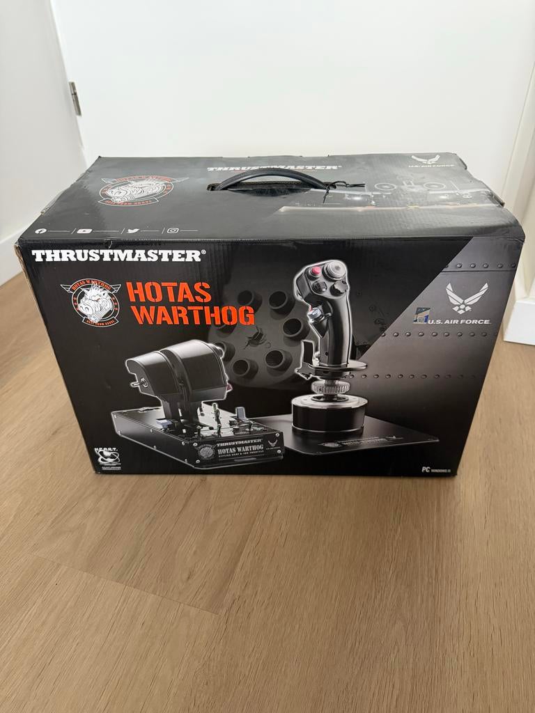 Thrustmaster Warthog Hotas - Realistische Vliegervaring, Computers en Software, Ophalen, Zo goed als nieuw