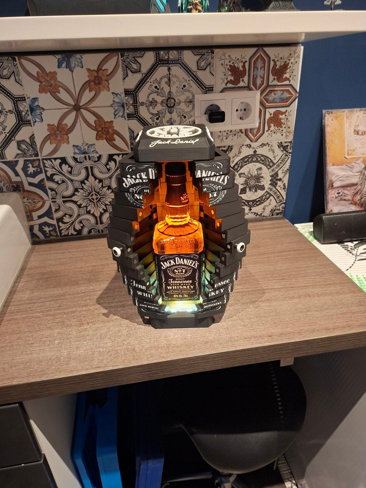 Jack Daniel's Display No7 RGB led, Ophalen of Verzenden, Nieuw