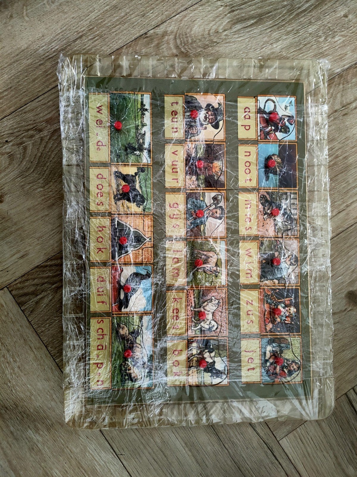 Aap Noot Mies legpuzzel vintage simplex, Ophalen of Verzenden, Nieuw, Overige typen
