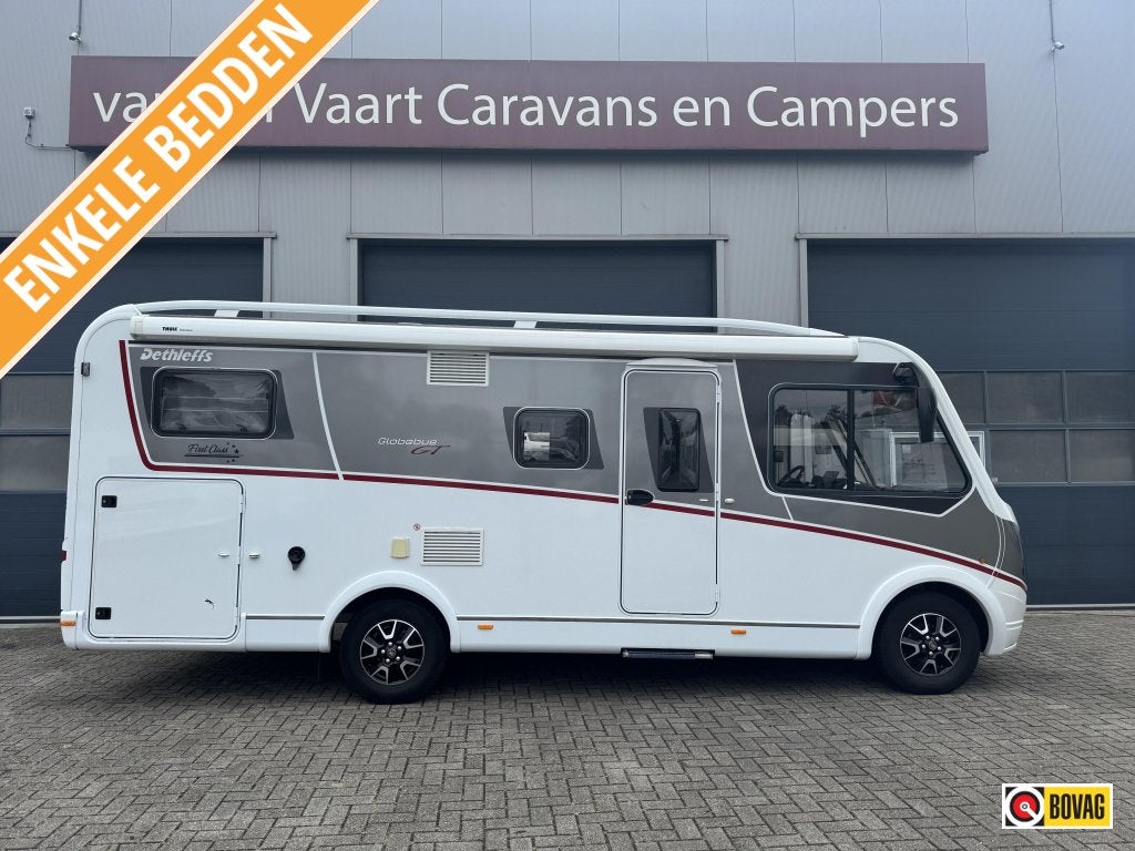 Dethleffs Globebus I6 GT 1e Eigenaar Nieuwstaat Automaat, Caravans en Kamperen, Campers, Fiat, Bedrijf, Diesel, Dethleffs
