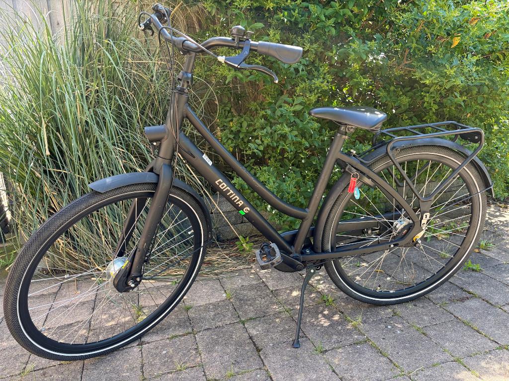 Cortina Tide ND3 stadsfiets 28 inch lage instap, nette staat, Fietsen en Brommers, 47 tot 50 cm, Versnellingen, Zo goed als nieuw