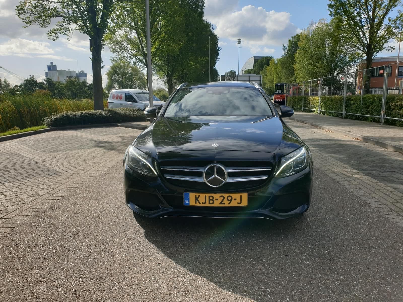 Mercedes-Benz C-Klasse C250 2.0 155KW Aut7 Estate 2016 Zwart, Auto's, Automaat, Achterwielaandrijving, 1800 kg, 4 cilinders