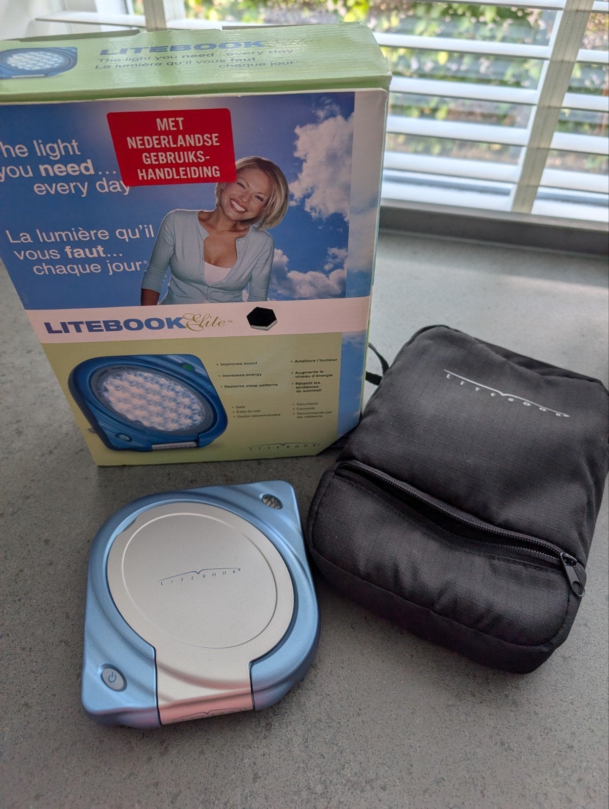 Litebook Elite daglichtlamp compleet met lader, Ophalen of Verzenden