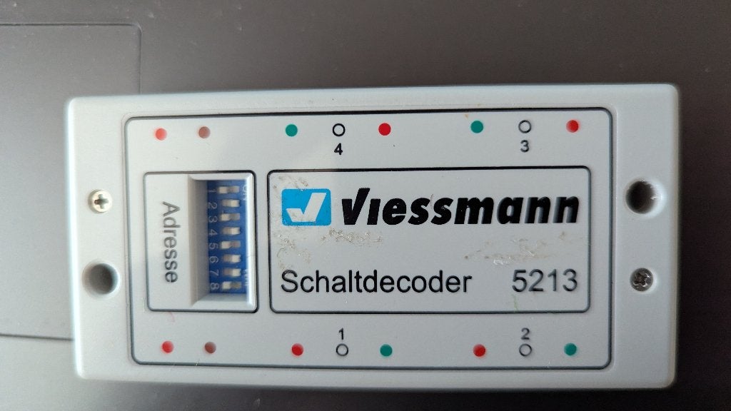 Viessmann 5213, Overige merken, Wisselstroom, Gebruikt, Overige typen