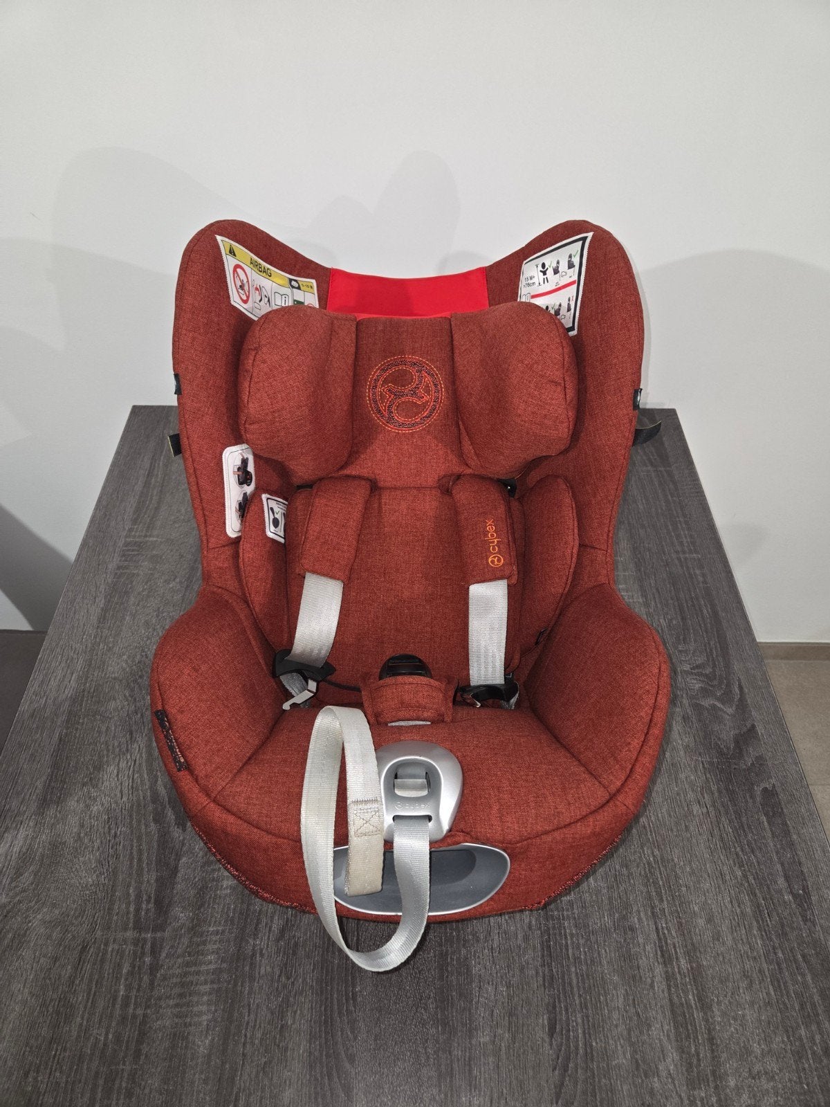 Cybex Sirona Z  Autumn Gold Plus., Verstelbare rugleuning, 0 t/m 18 kg, Zo goed als nieuw, Isofix
