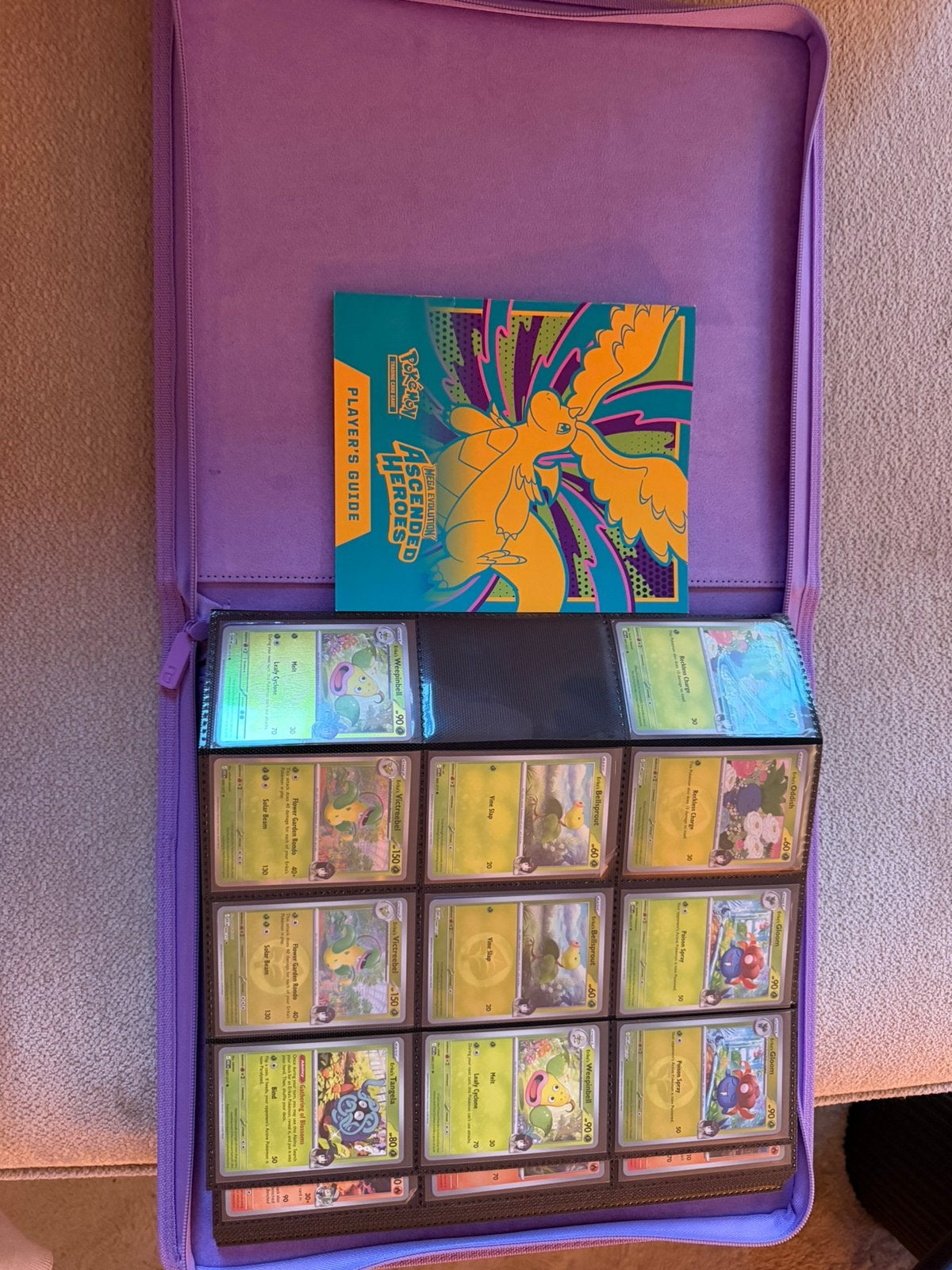Complete Base Set Ascended Heroes (99%), Ophalen of Verzenden, Zo goed als nieuw, Meerdere kaarten