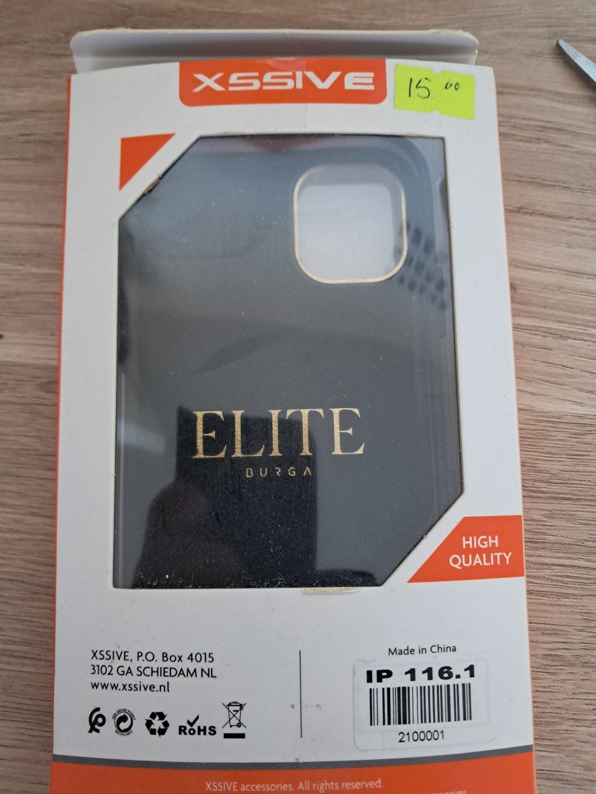 XSSIVE Schokabsorberende Hoogwaardige Telefoonhoes iPhone 11, Kunststof, IPhone 11, Zwart, Overige merken
