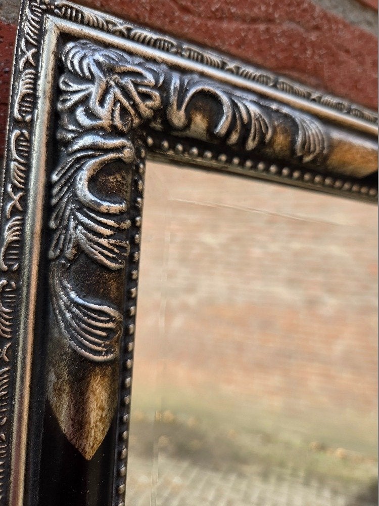 spiegel zilver look brocant, Huis en Inrichting, Ophalen of Verzenden, 'T Olde Gre-j, Info@toldegrej.nl, Endepoelstraat 20f Didam