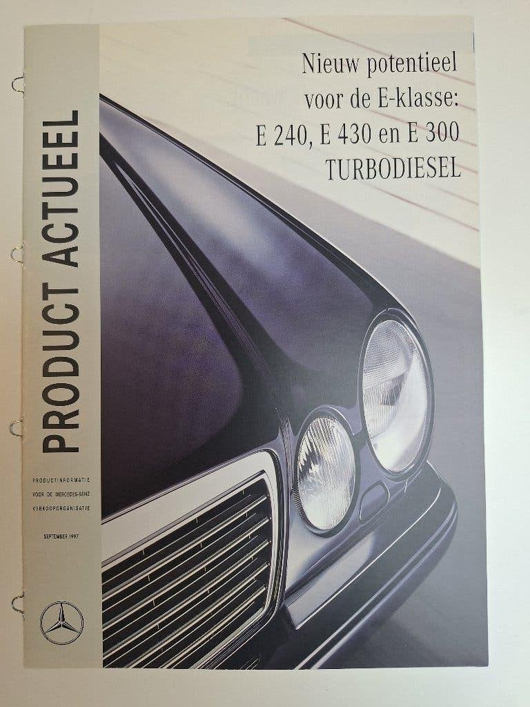 Product Actueel Mercedes E klasse W210 09/1997, Ophalen of Verzenden, Nieuw, Mercedes