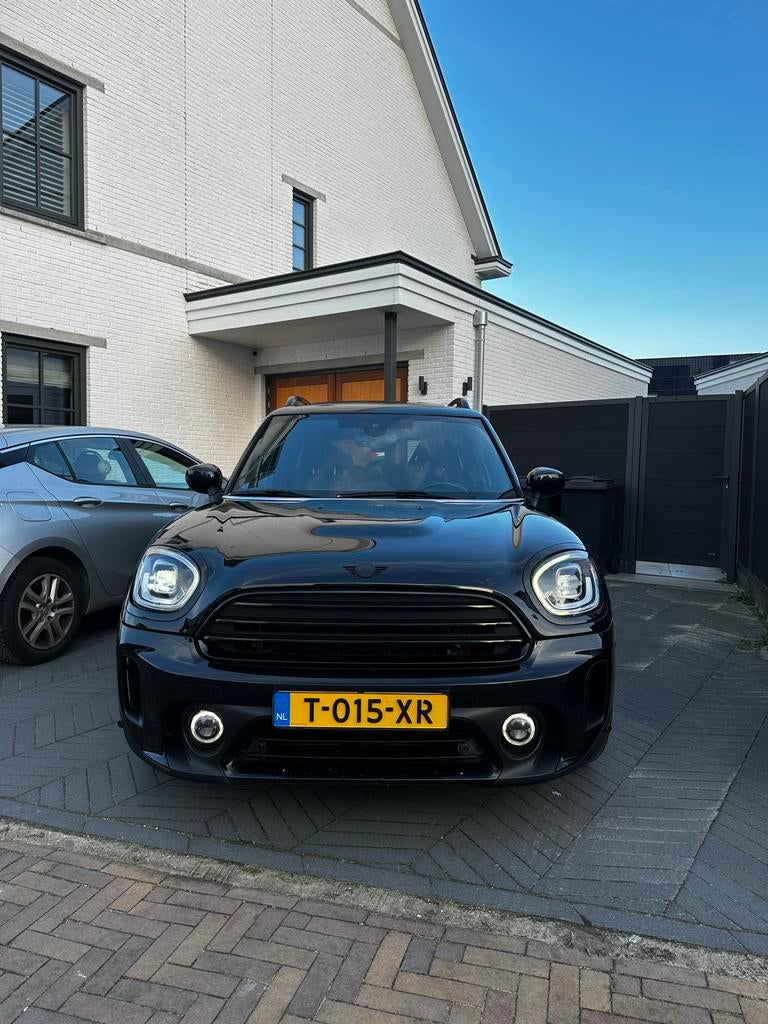 Mini Countryman 1.5 136pk Aut. 2021 Zwart panoramadak leer, Auto's, 136 pk, Countryman, Zwart, 75 €/maand