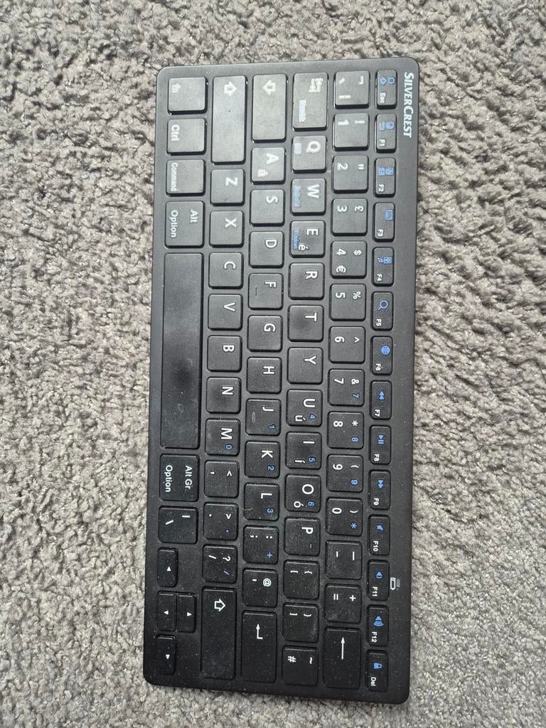 SilverCrest Draadloos Toetsenbord - Compact, Gebruikt, Azerty, Draadloos, SilverCrest