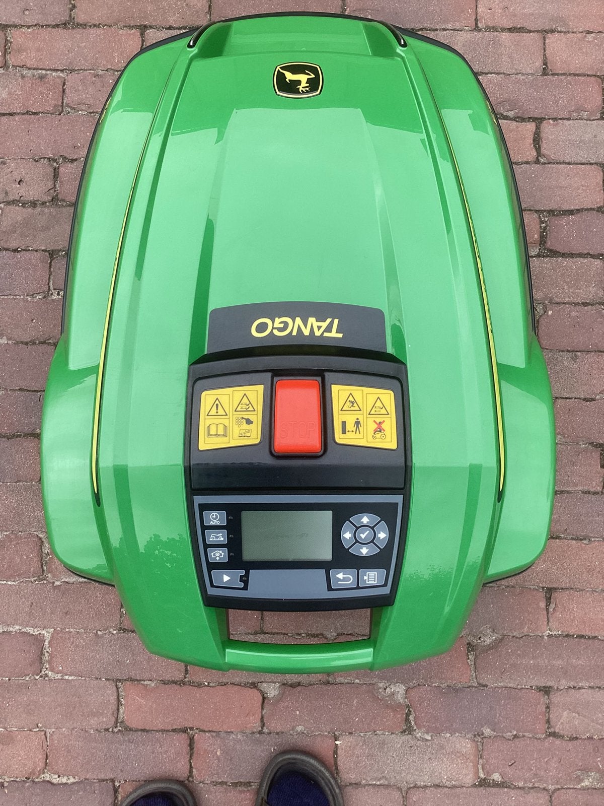 John Deere Tango E5 robotmaaier, Ophalen, Gebruikt, 20 tot 25 cm, John Deere