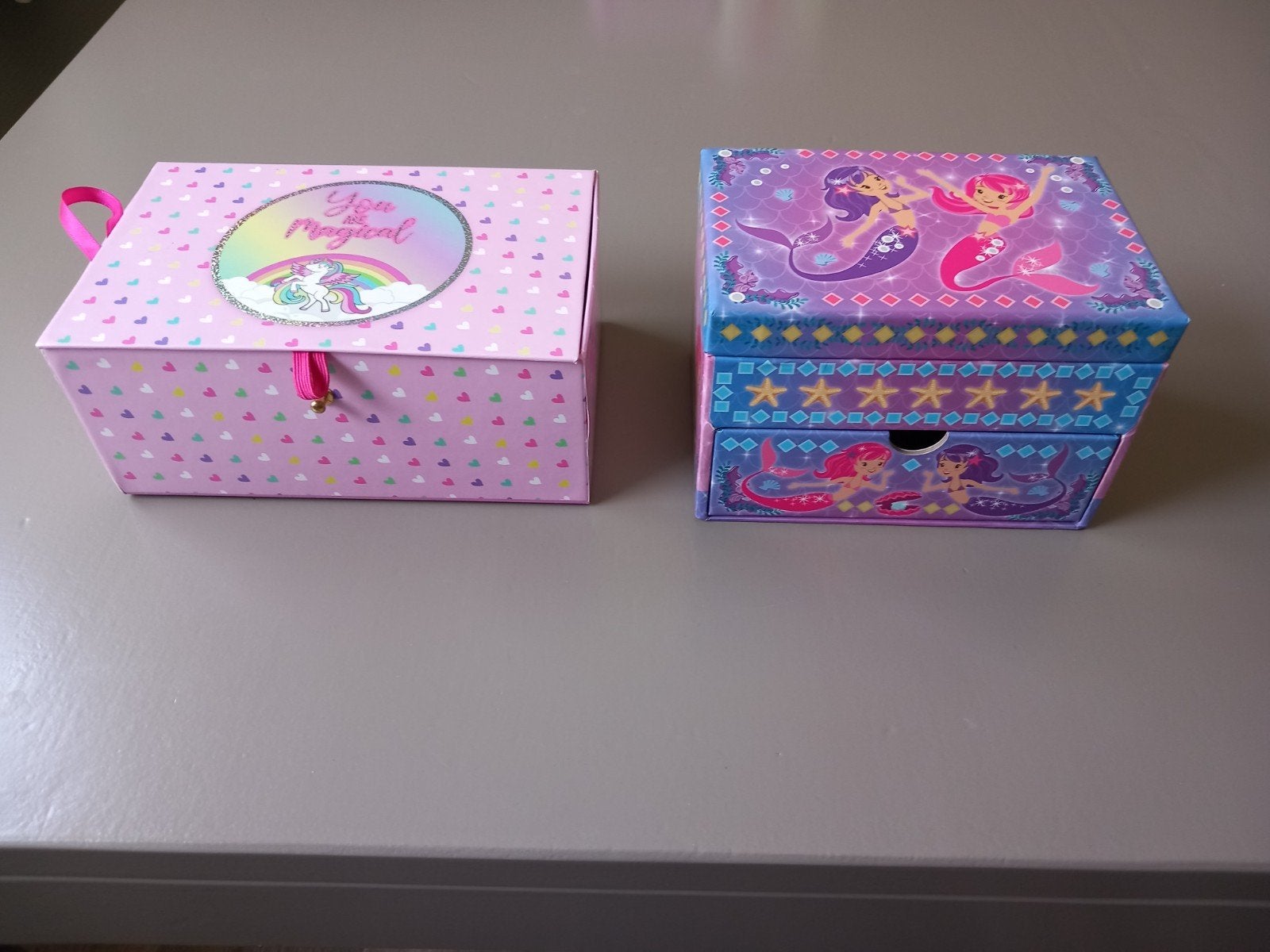 Nieuw! 2 sieradenkistjes kinderen, Ophalen of Verzenden, Nieuw