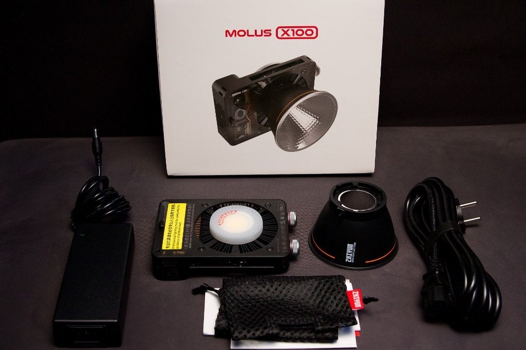 Zhiyun Molus X100 100W LED lamp – als nieuw, Audio, Tv en Foto, Fotografie | Fotostudio en Toebehoren, Verstelbaar, Ophalen of Verzenden