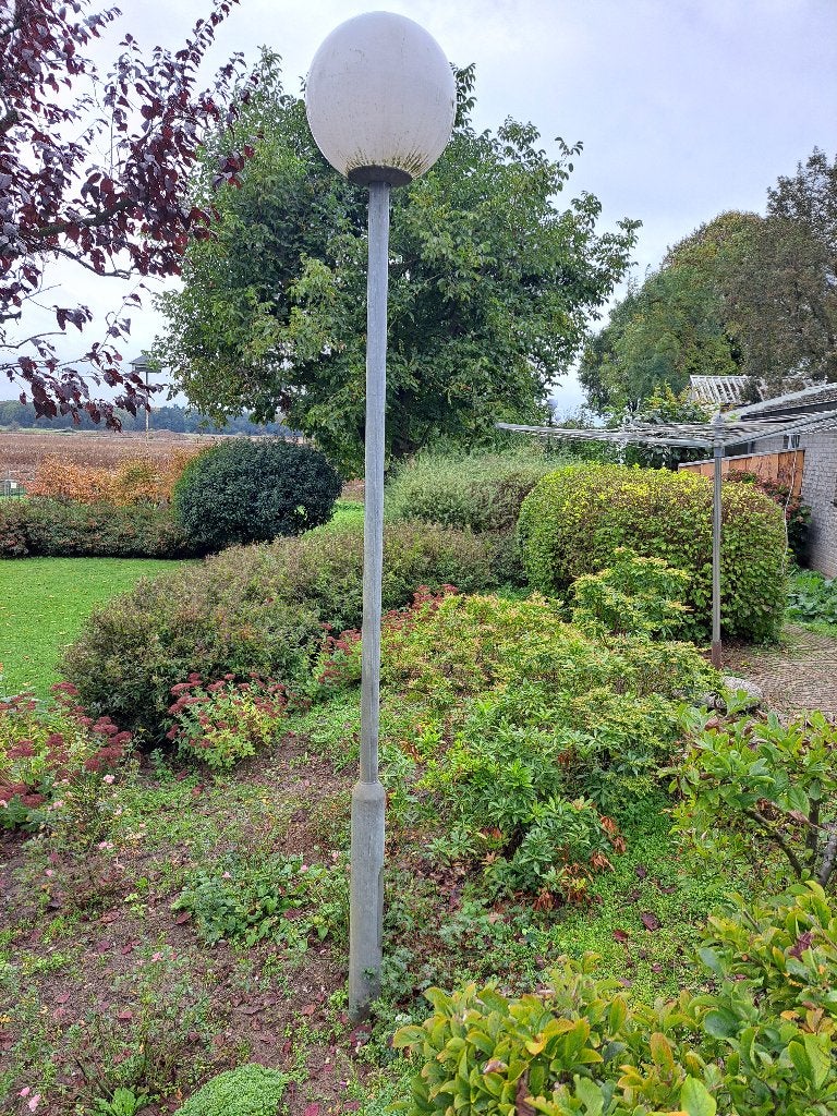 Buiten lantaarn (paal), Ophalen, Gebruikt, Staande lamp, Netvoeding
