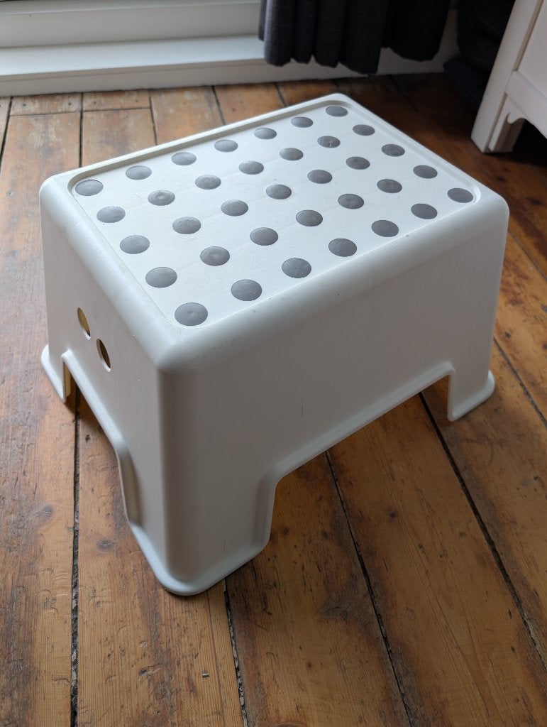 Ikea (badkamer)krukje Bolmen, Ophalen, Gebruikt, Kunststof