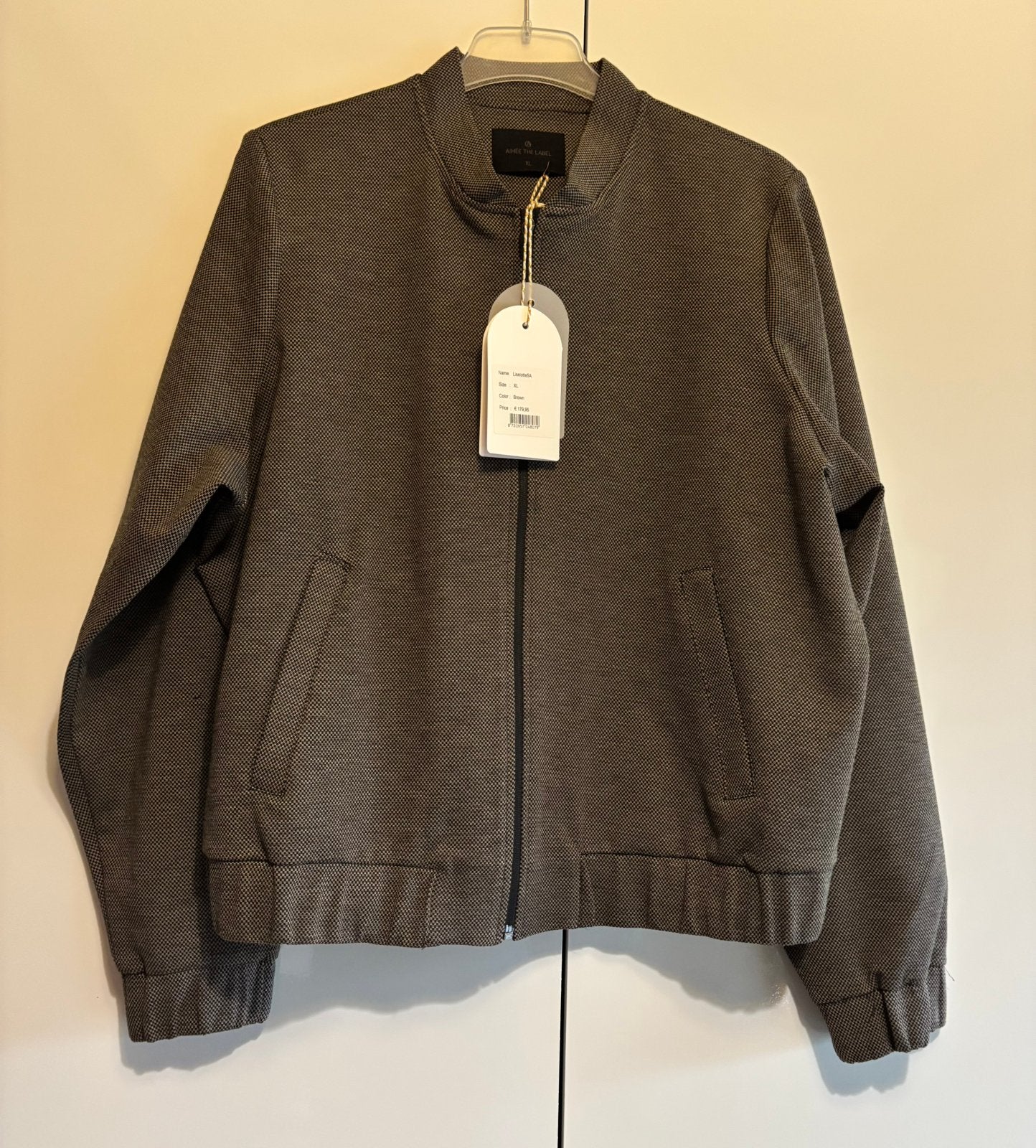 Aimee the Label vest sweater jack XL, Verzenden, Nieuw, Maat 46/48 (XL) of groter, Bruin