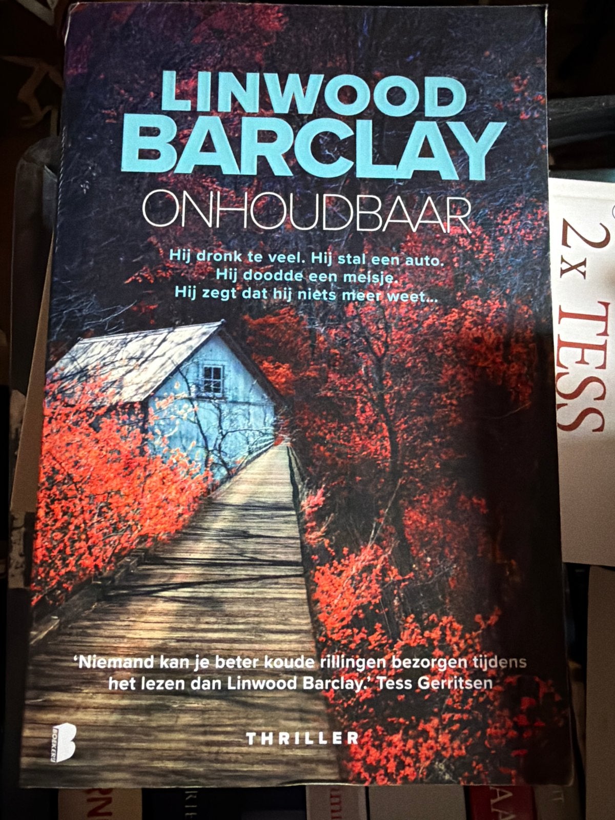Z3.   Linwood Barclay - Onhoudbaar, Boeken, Europa overig, Ophalen of Verzenden, Zo goed als nieuw, Linwood Barclay