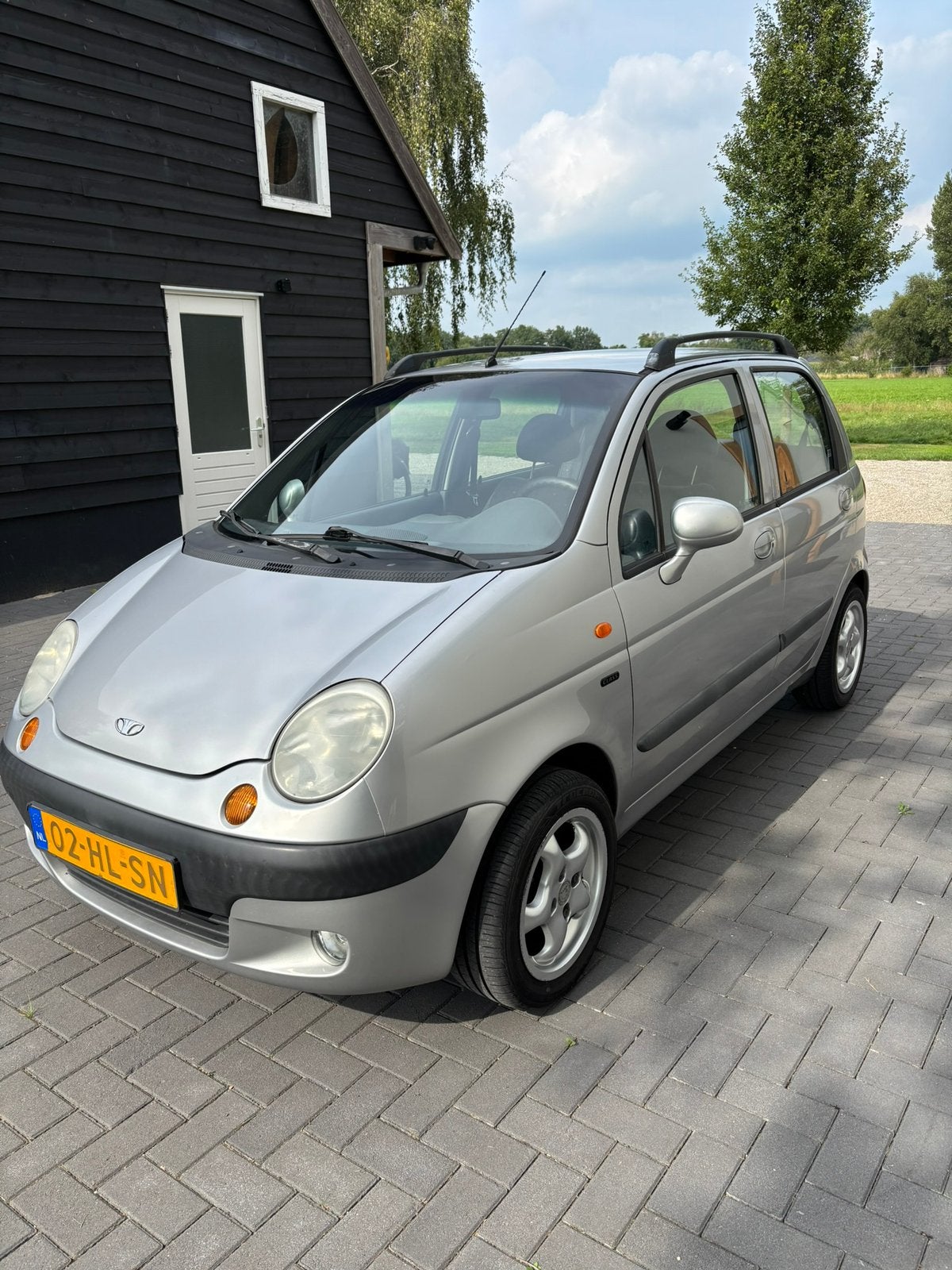 Daewoo Matiz 0.8 2001 Grijs, Auto's, Voorwielaandrijving, Matiz, Origineel Nederlands, Particulier