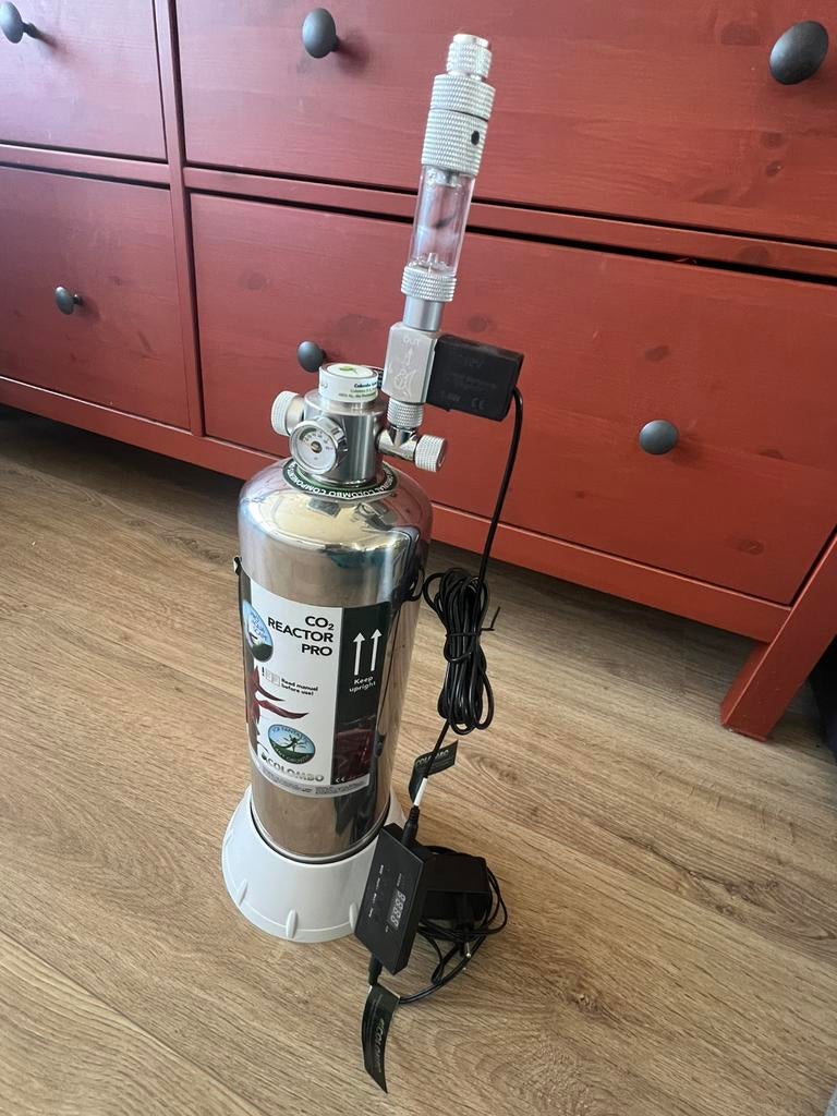 Colombo CO2 Reactor Pro 2L CO2, Overige merken, Ophalen of Verzenden, Zo goed als nieuw, CO₂-systeem