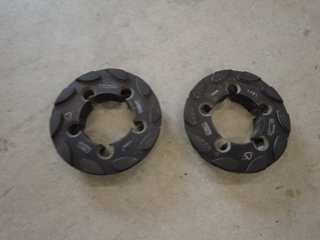 Triumph Bonneville T100 Remschijf demperset voor, Ophalen of Verzenden, Gebruikt