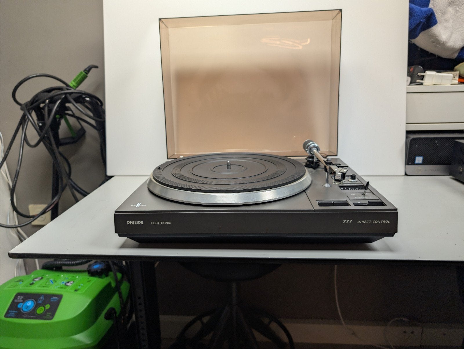 Philips 777 Direct Control Platenspeler, Ophalen, Philips, Gebruikt, Automatisch