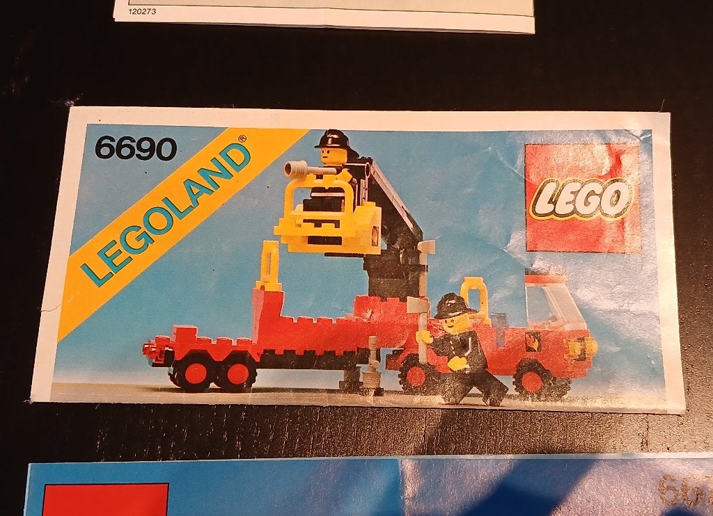 Lego 6690 instructieboekje (1980), Ophalen, Gebruikt, Lego, Overige typen