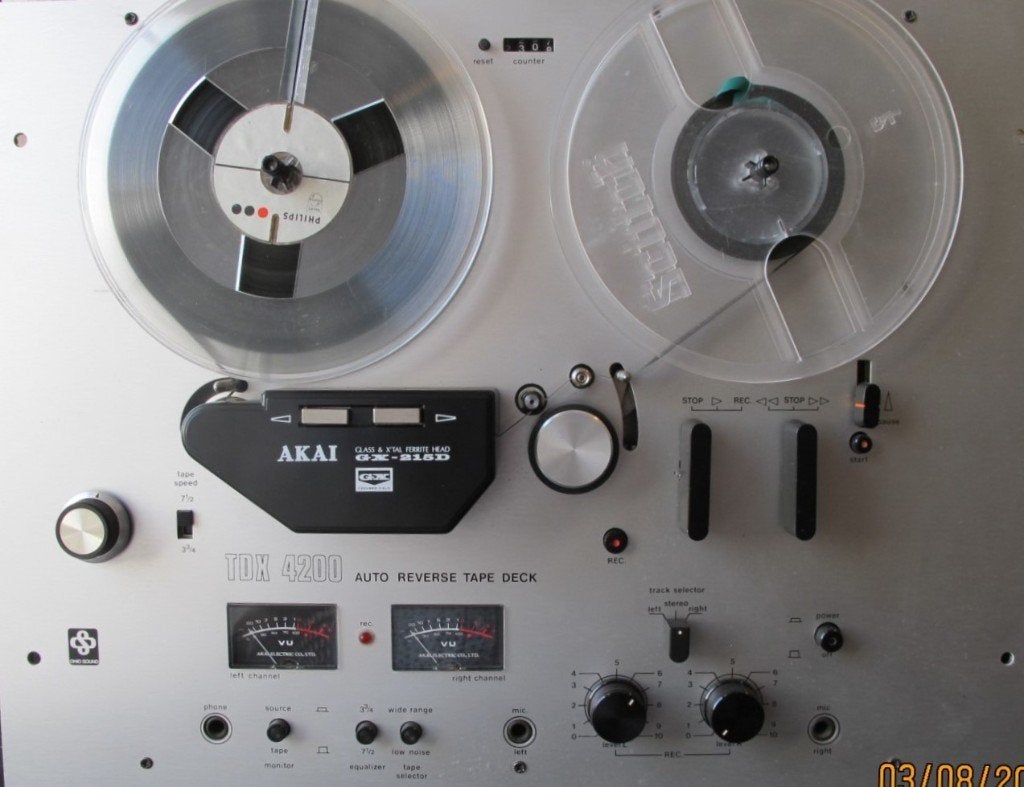 Tapedeck. Akai GX215 D, Ophalen, Bandrecorder