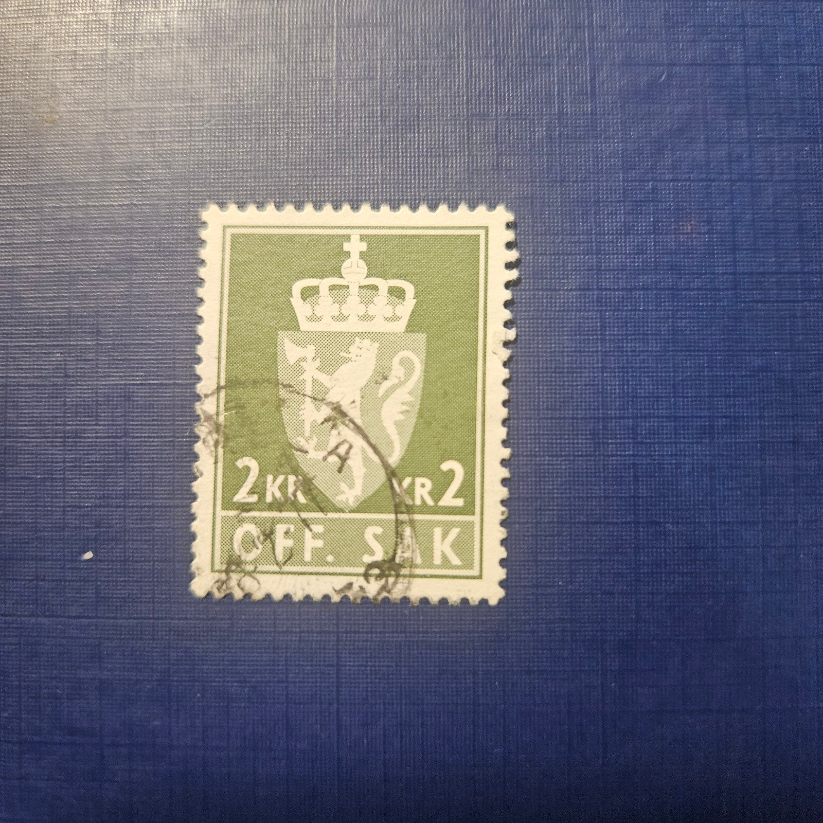 Noorwegen dienst nr 100, Postzegels en Munten, Postzegels | Europa | Scandinavië, Ophalen of Verzenden, Noorwegen, Gestempeld