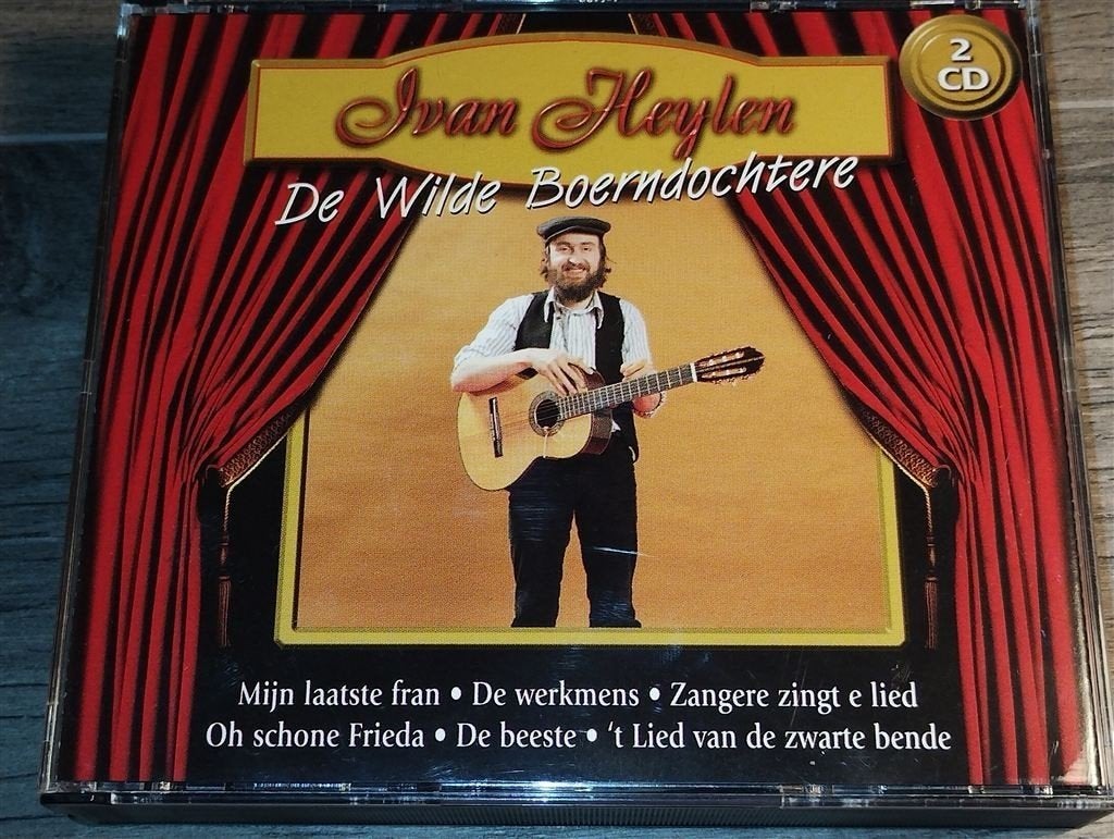 Ivan Heylen - De Wilde Boerndochtere [2 CD], Cd's en Dvd's, Ophalen of Verzenden, Zo goed als nieuw, Levenslied of Smartlap