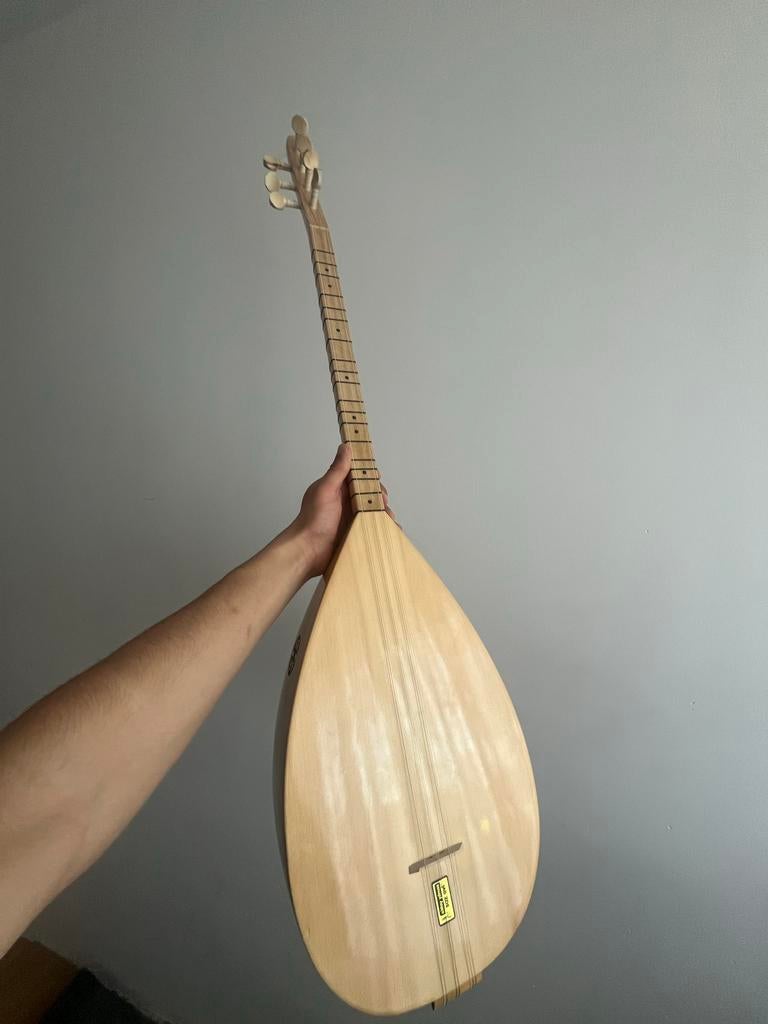 Kisa sap baglama saz voor beginners met tas, Muziek en Instrumenten, Snaarinstrumenten | Overige, Nieuw, Luit, Saz of Bouzouki