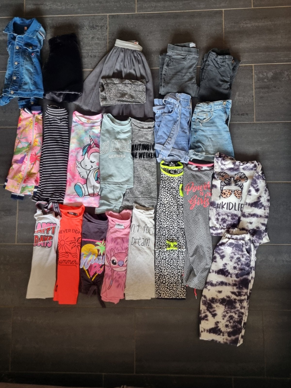 Meisjeskleding pakket 3 maat 134/140 - 20 stuks, Ophalen of Verzenden, Gebruikt, Meisje, Setje