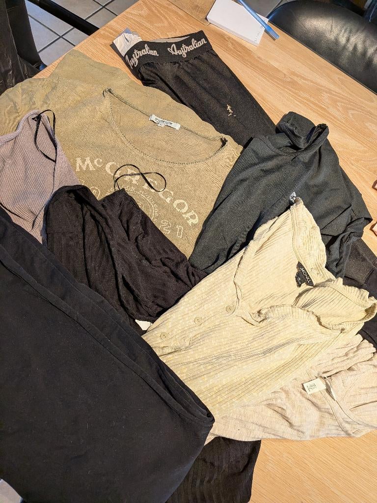 Topjes pakket maat xl, Zwart, Maat 46/48 (XL) of groter, Ophalen of Verzenden, Zo goed als nieuw