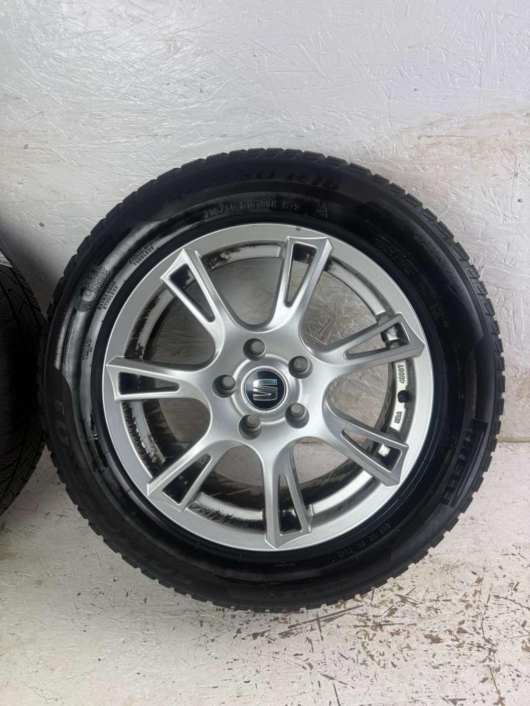 Seat Alhambra Volkswagen Sharan Passat velgen 16" 5x112, Auto-onderdelen, Banden en Velgen, Niet ingevuld, Gebruikt, 16 inch, Banden en Velgen