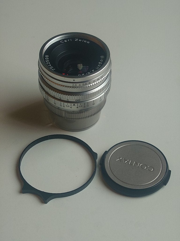 Zeiss Contax G 28mm f2.8 voor Leica M-mount, Gebruikt, Zeiss, Leica M-mount, 28 mm