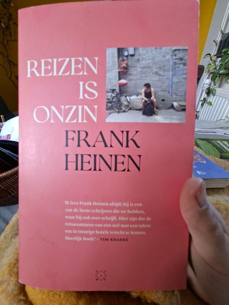 Reizen is Onzin - Frank Heinen (Reisboek), Ophalen of Verzenden