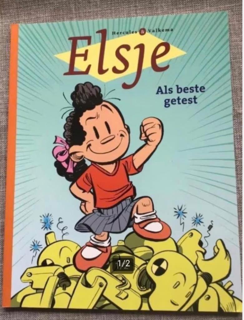 Elsje:als beste getest door Hercules&Valkema., Boeken, Stripboeken, Eén stripboek, Ophalen of Verzenden, Zo goed als nieuw