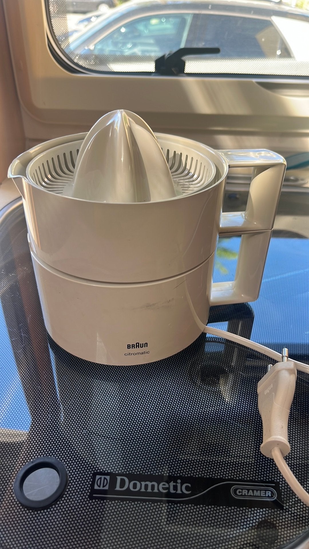 Braun Citromatic citruspers, Witgoed en Apparatuur, Ophalen of Verzenden, Gebruikt, Elektrisch, Citruspers