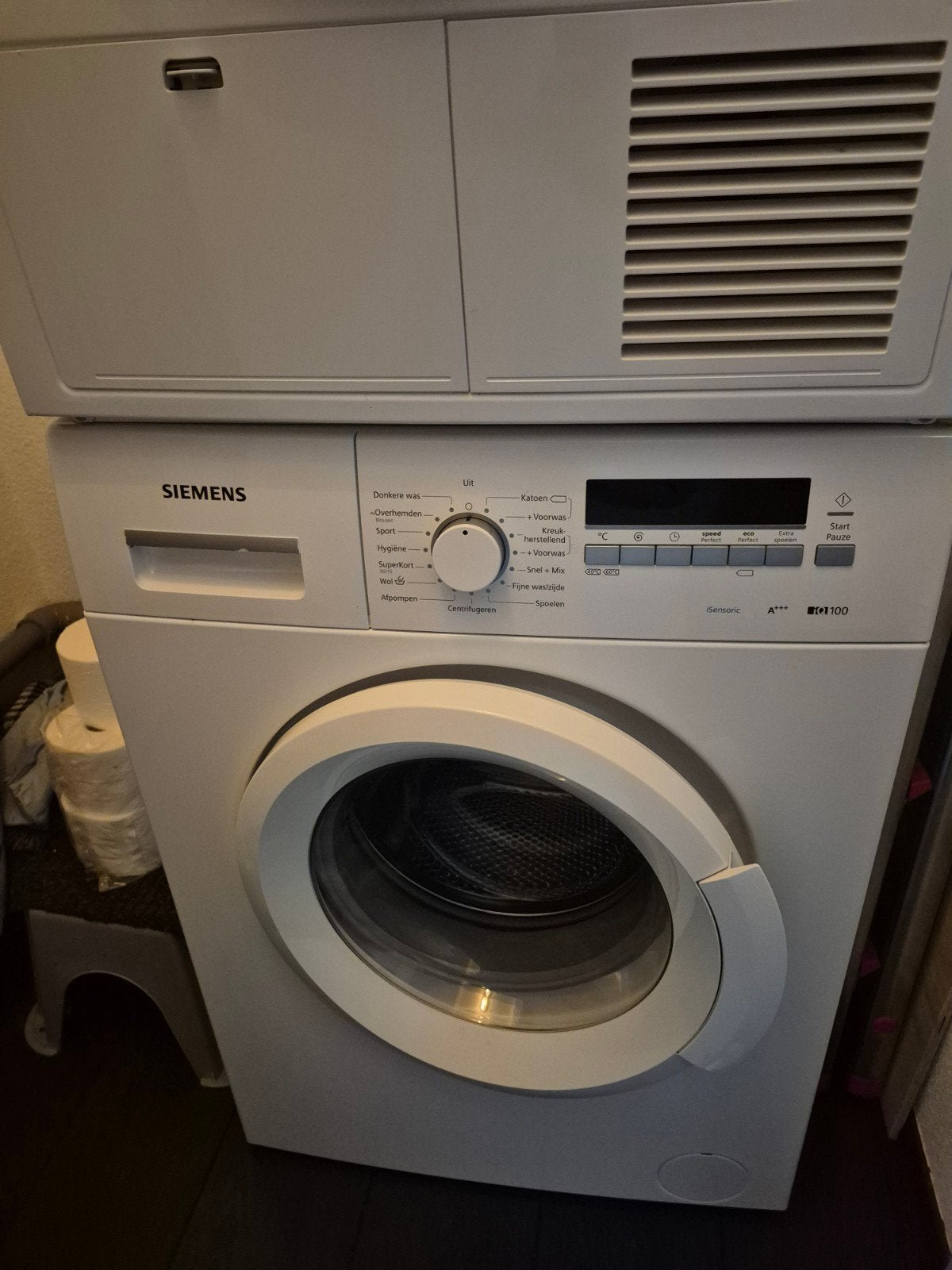 Siemens Wasmachine en Bosch Wasdroger Set, 6 tot 8 kg, Ophalen of Verzenden