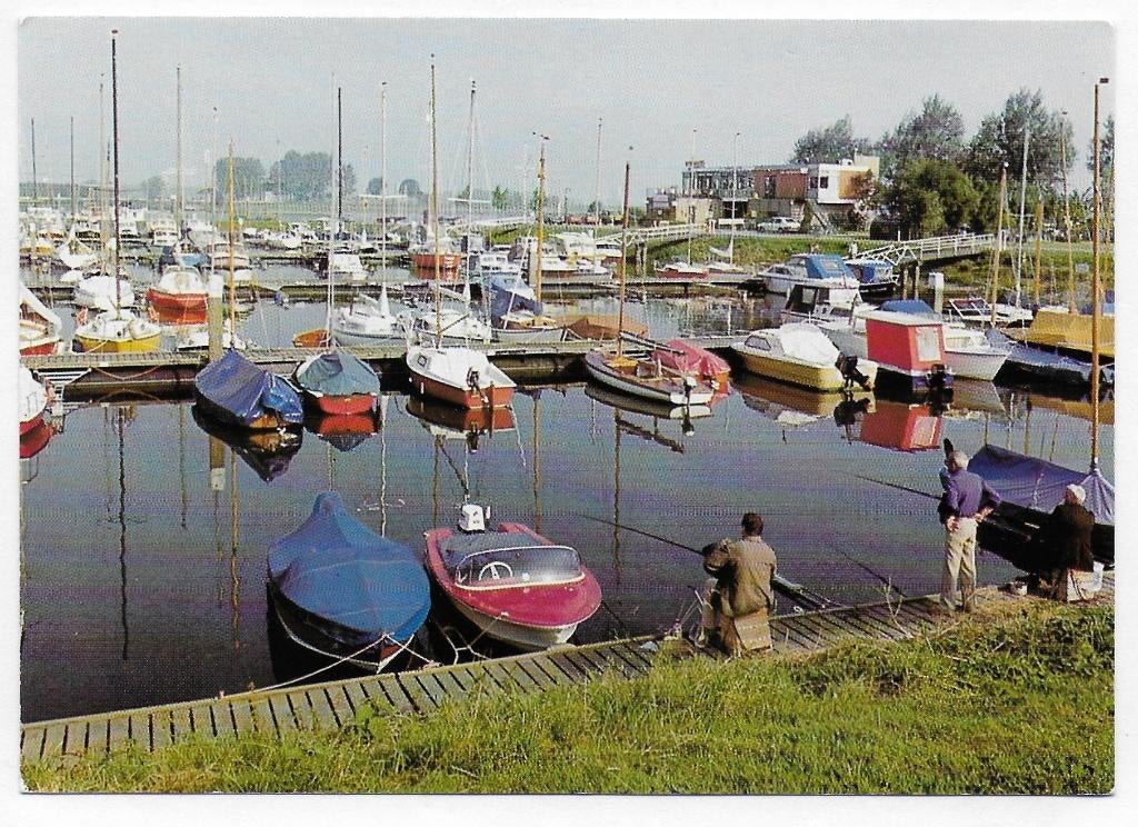 Culemborg Jachthaven Ongelopen Ansichtkaart ( B4239 ), Verzenden, 1980 tot heden, Gelopen