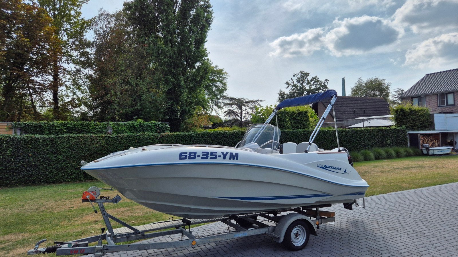 Quicksilver 505 met 60 pk Mercury Efi en complete uitrusting, Watersport en Boten, 60 pk, Mercury, Viertaktmotor, 5 m