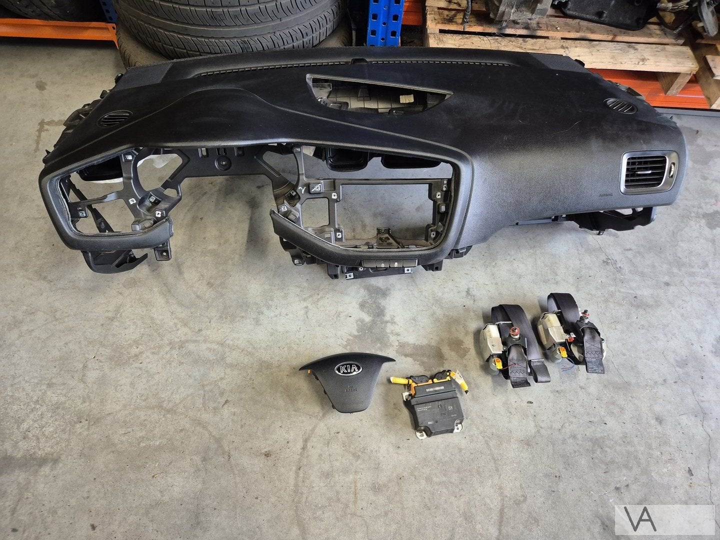 Airbag set met dashboard Kia Ceed Cee'd 2012 - 2018 €200, -, -, Ophalen of Verzenden, -