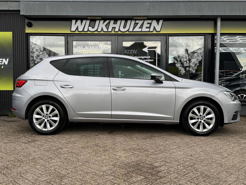 SEAT Leon 1.0 TSI Style Ultimate Edition met Led ! Apple Car, Voorwielaandrijving, Stof, Zwart, Leon