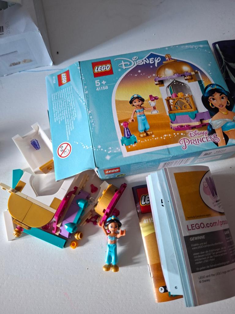 LEGO Disney Princess 41158 Jasmine's Exotische Avontuur, Gebruikt, Lego, Ophalen of Verzenden, Disney