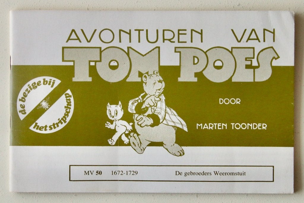 Tom Poes - 50. De gebroeders Weeromstuit (1978), Boeken, Eén stripboek, Ophalen of Verzenden, Zo goed als nieuw