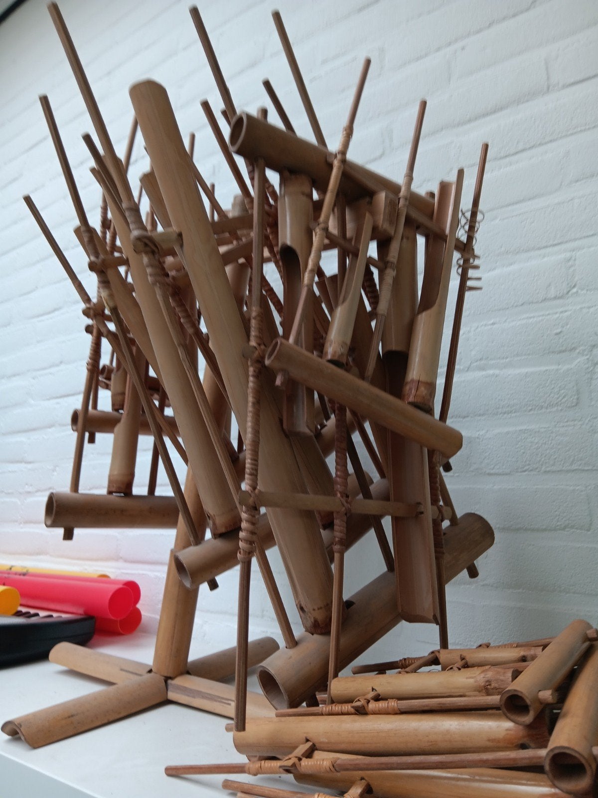 Bamboe instrument Angklung, Ophalen of Verzenden